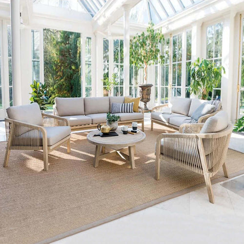 Monte Natural Round Coffee Table - 0cm