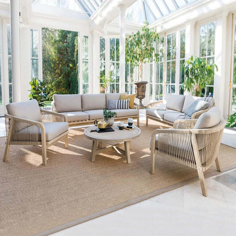 Monte Natural Round Coffee Table