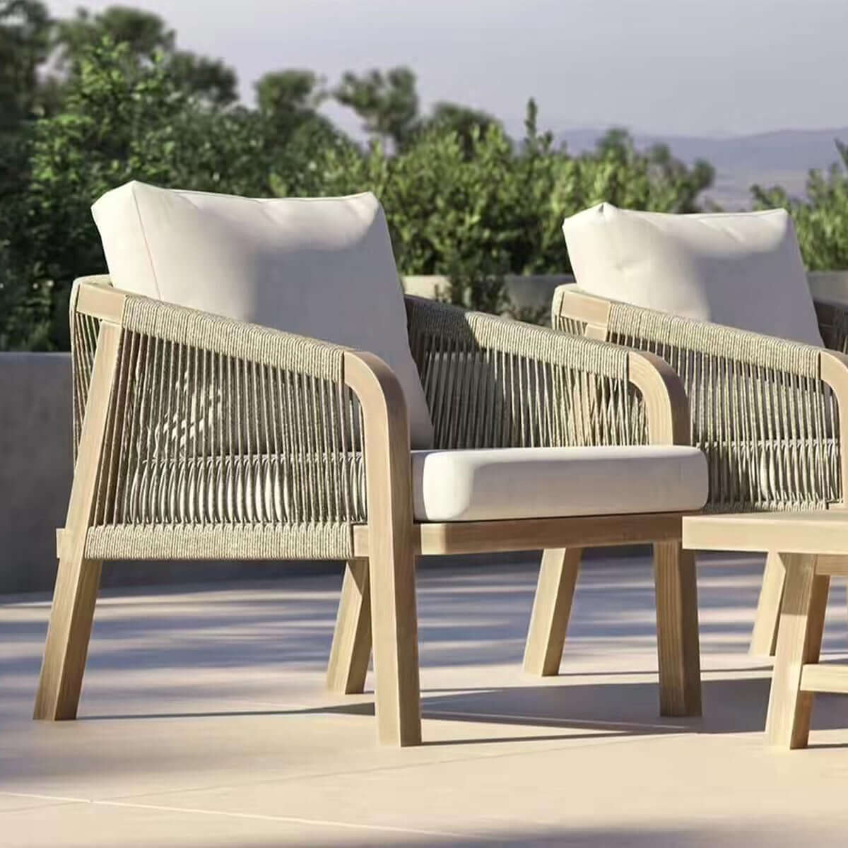 monte patio sofa single sand 1