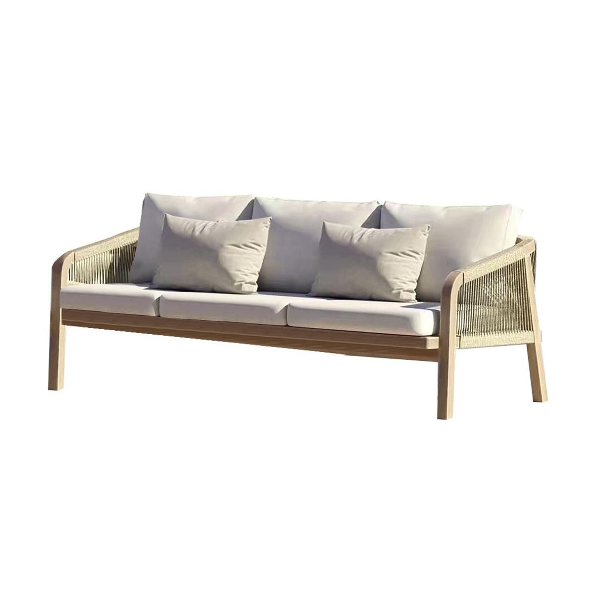 monte patio sofa three seater sand 3