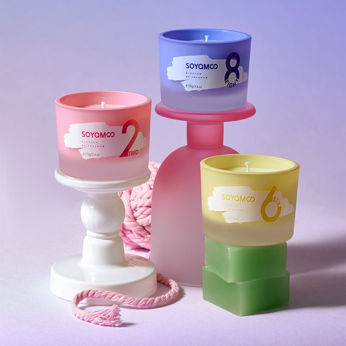 Moonlit Gardenia Lucky Number Scented Candle