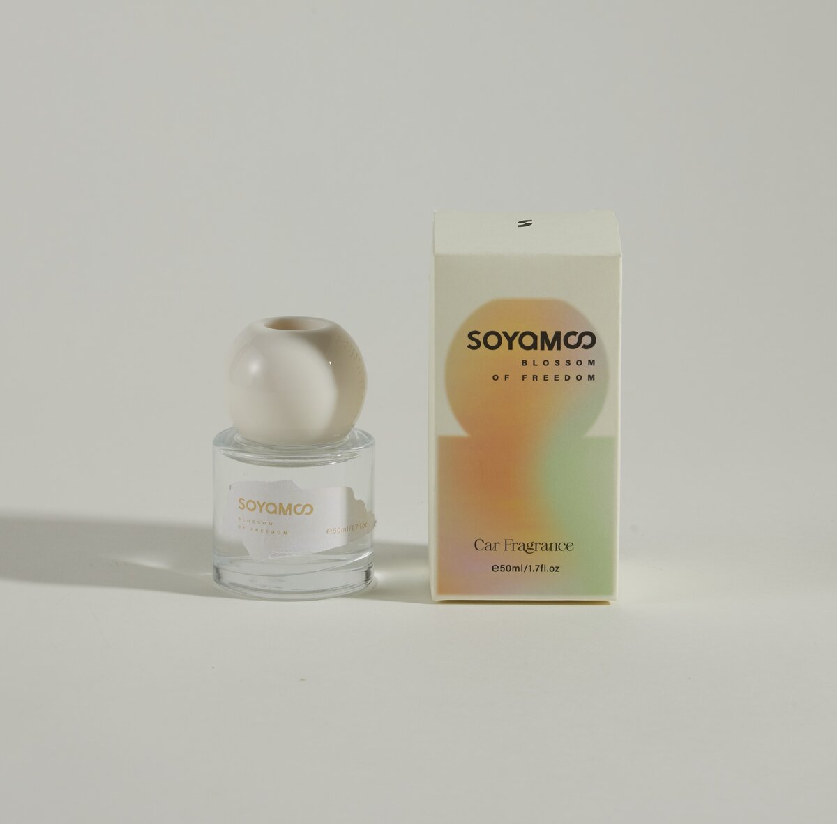 Moonlit Gardenia Mini Round Car Diffuser – 50ml