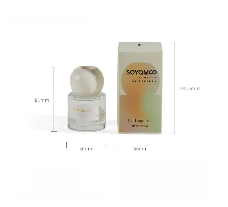 Moonlit Gardenia Mini Round Car Diffuser – 50ml
