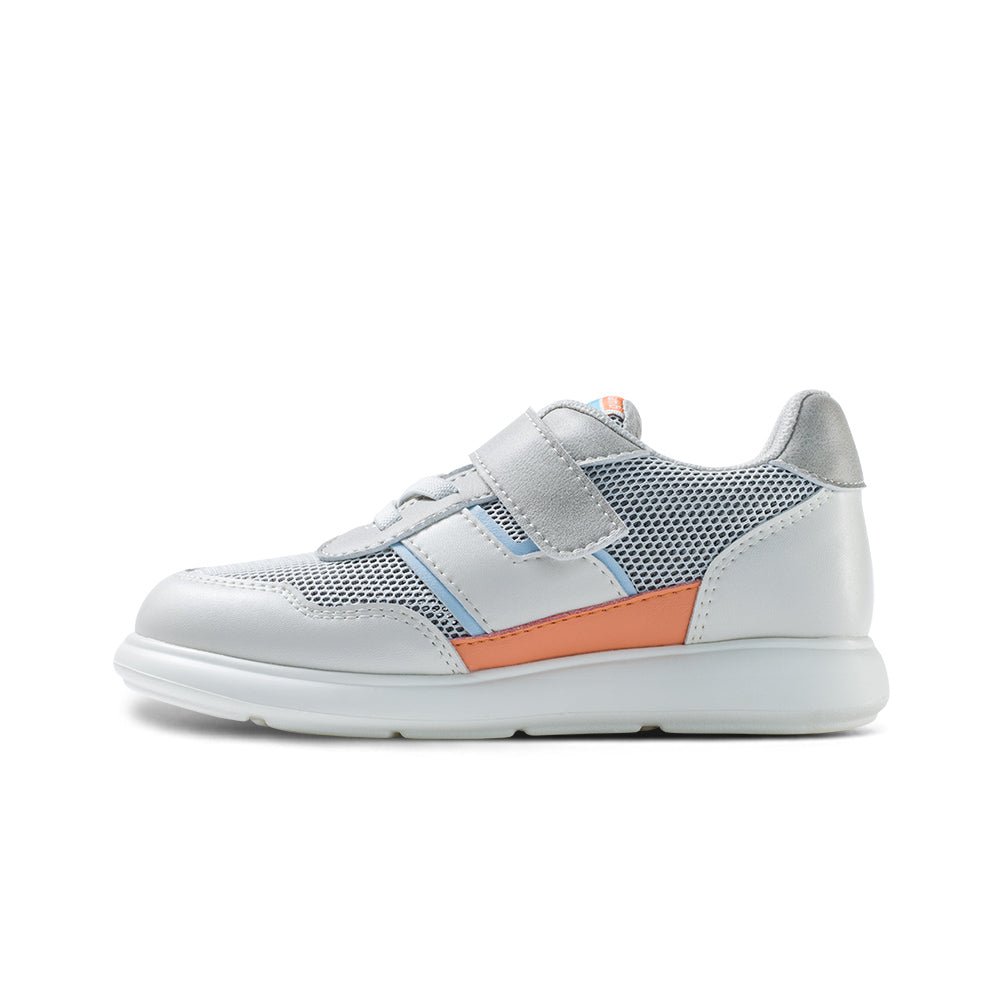 morgan easy comfy kids sneakers all grey 1