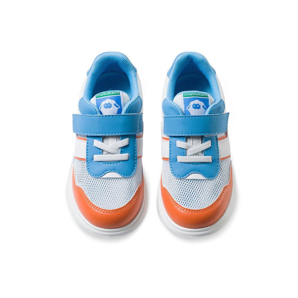 morgan easy comfy kids sneakers all blue 5