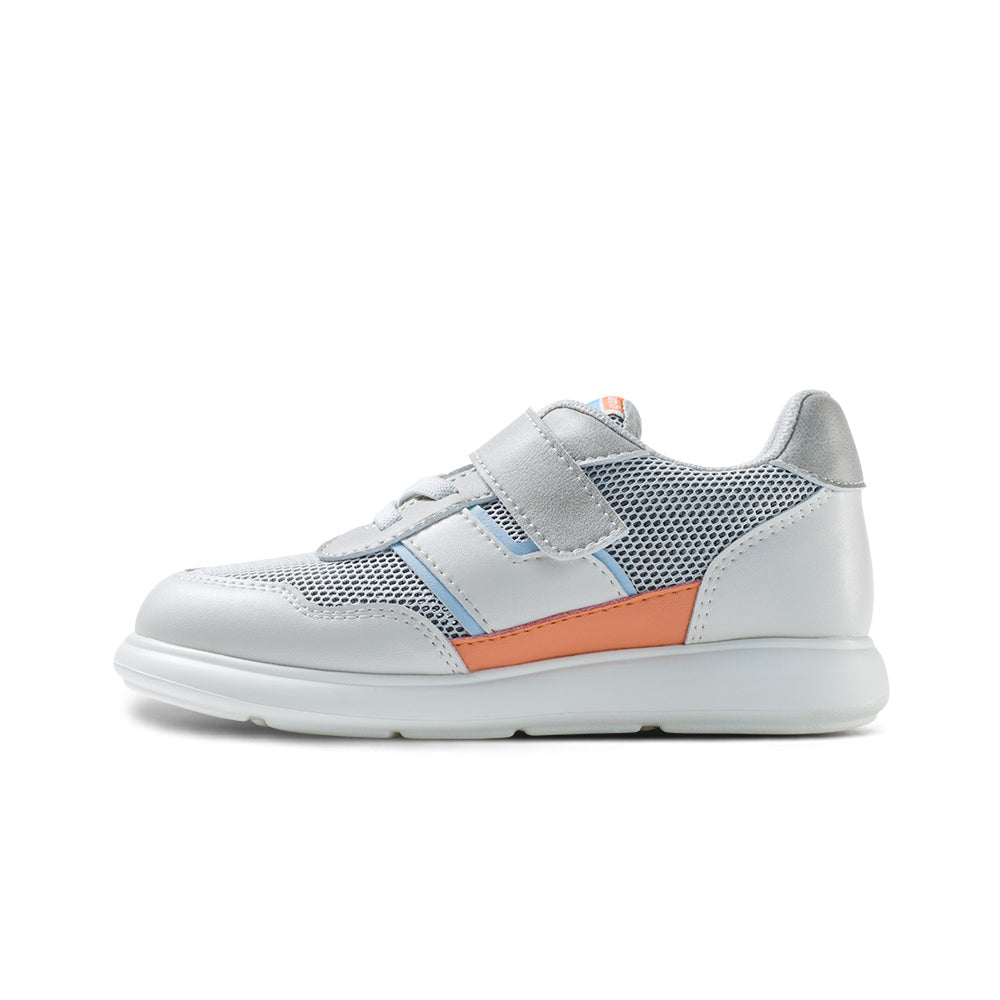 morgan easy comfy kids sneakers all grey 1