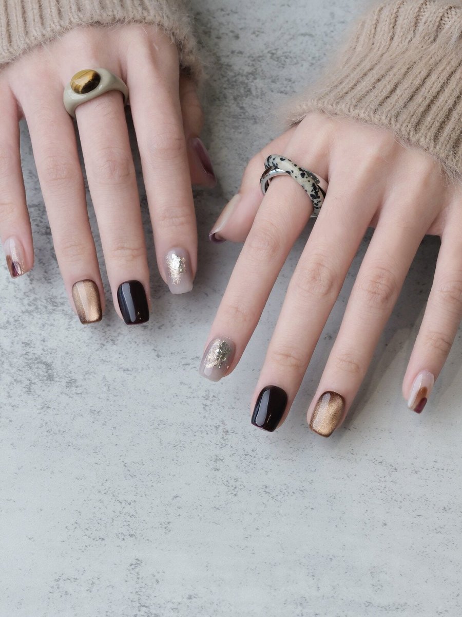 Mudye Ink-Wash Press-On Nails