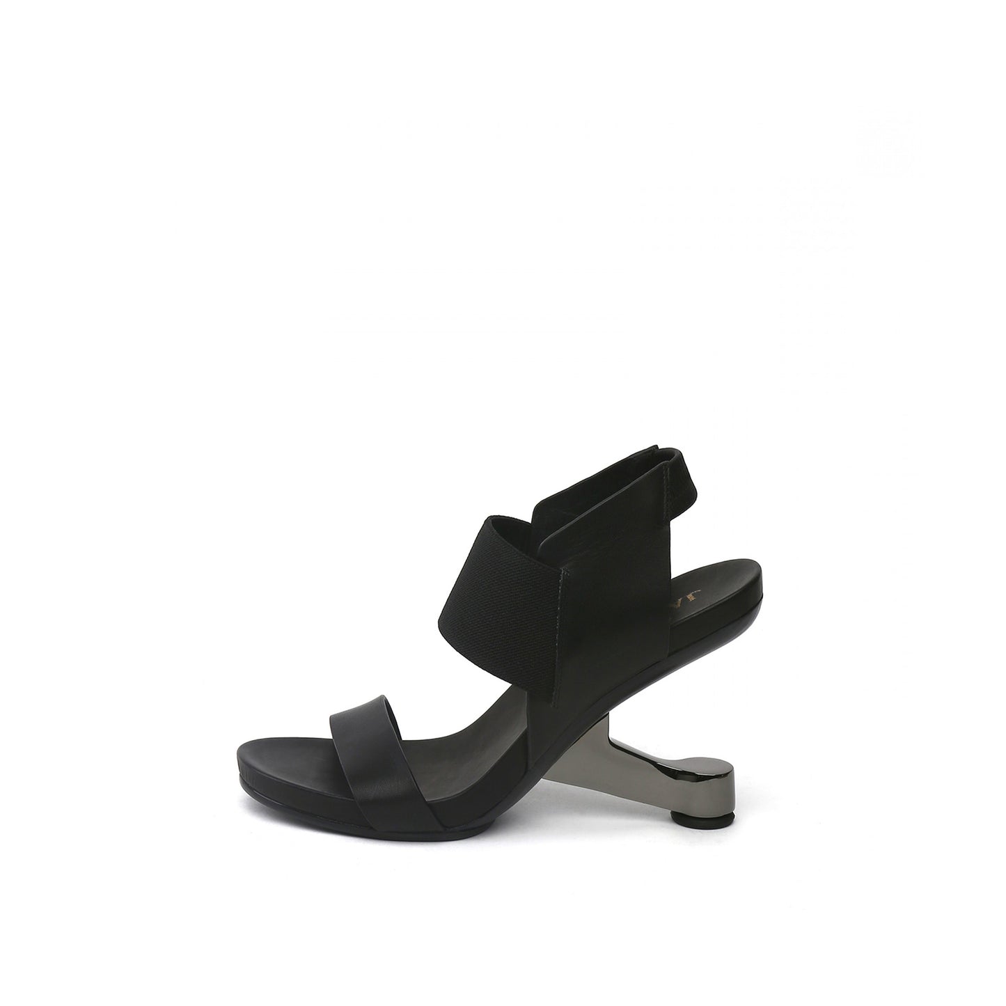 multi color sandals all black 1