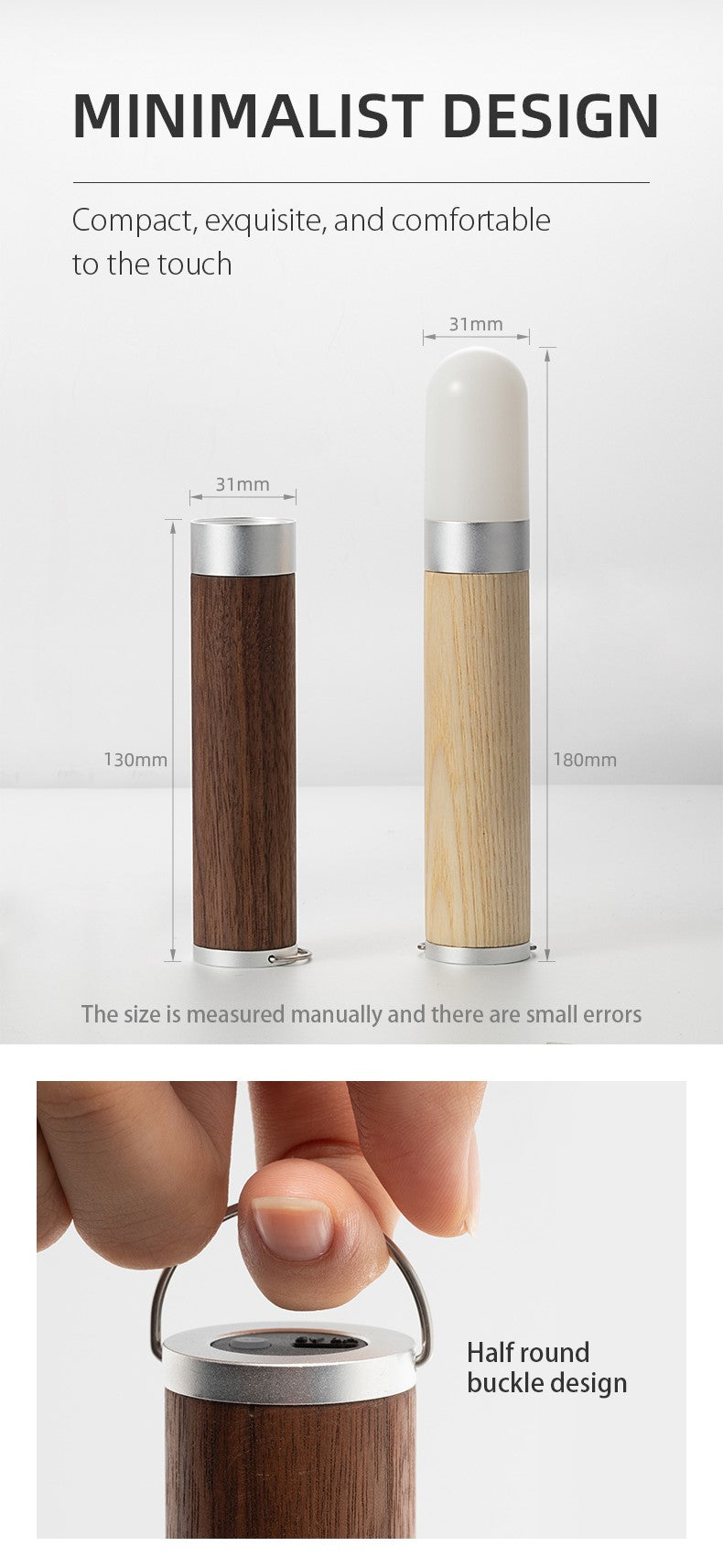 multifunctional rechargable led flash light all 2