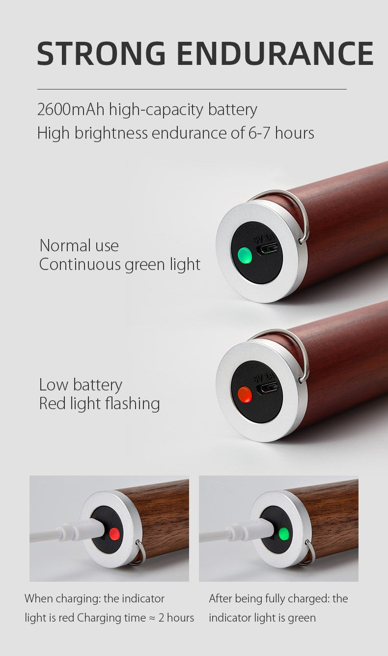 multifunctional rechargable led flash light all 4