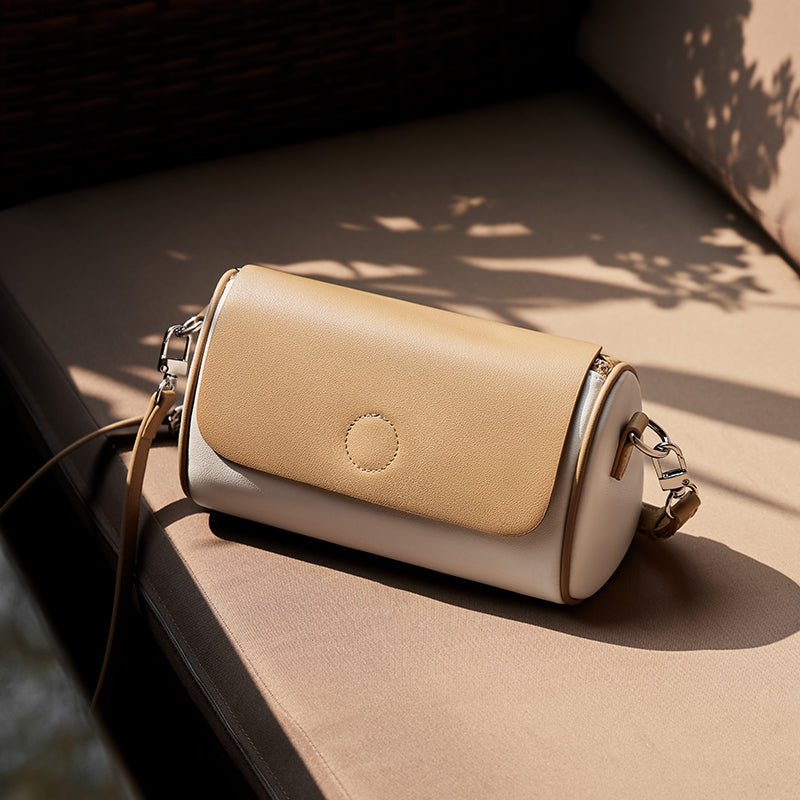 Natalia Premium Leather Pillow Crossbody Bag