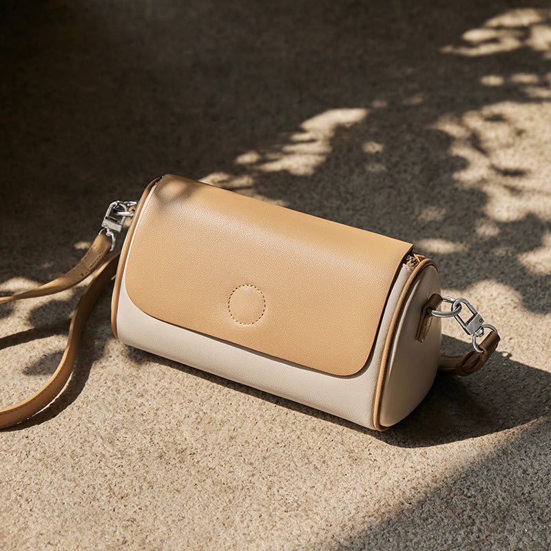 Natalia Premium Leather Pillow Crossbody Bag