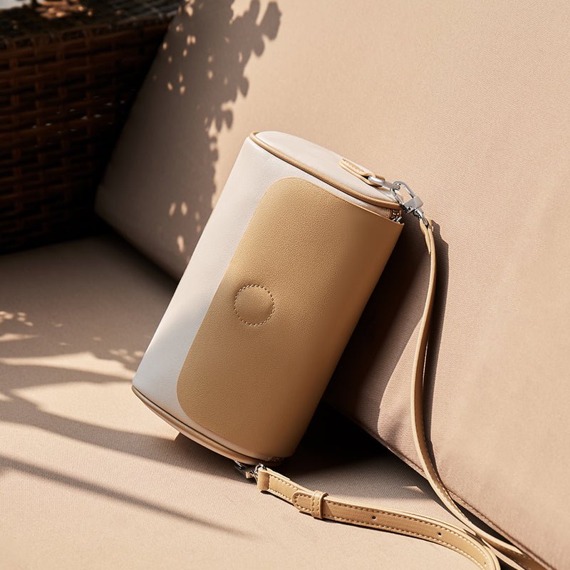 Natalia Premium Leather Pillow Crossbody Bag