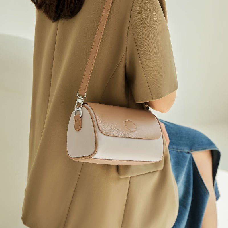 Natalia Premium Leather Pillow Crossbody Bag