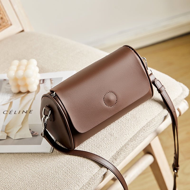 Natalia Premium Leather Pillow Crossbody Bag