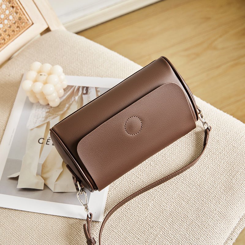 Natalia Premium Leather Pillow Crossbody Bag