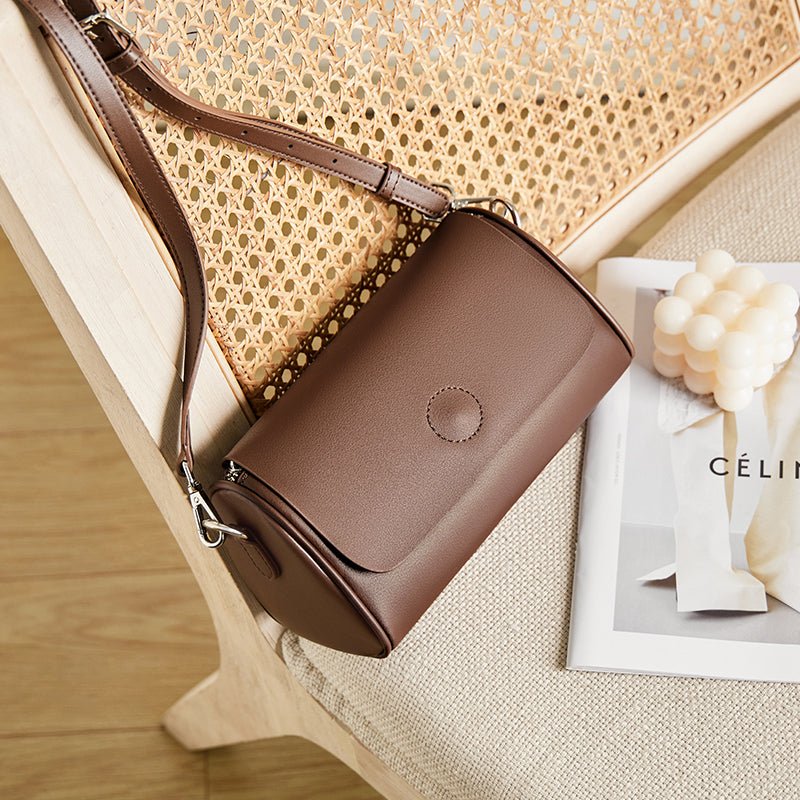 Natalia Premium Leather Pillow Crossbody Bag