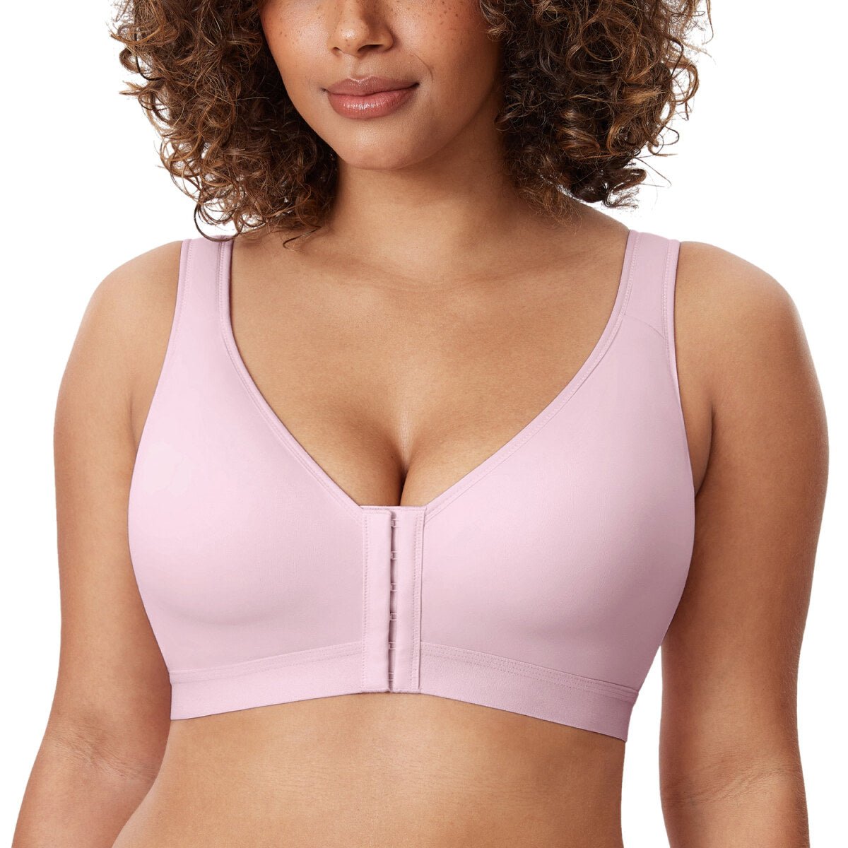 Natrelax Front Closure Posture Support Wireless Full Coverage Bra