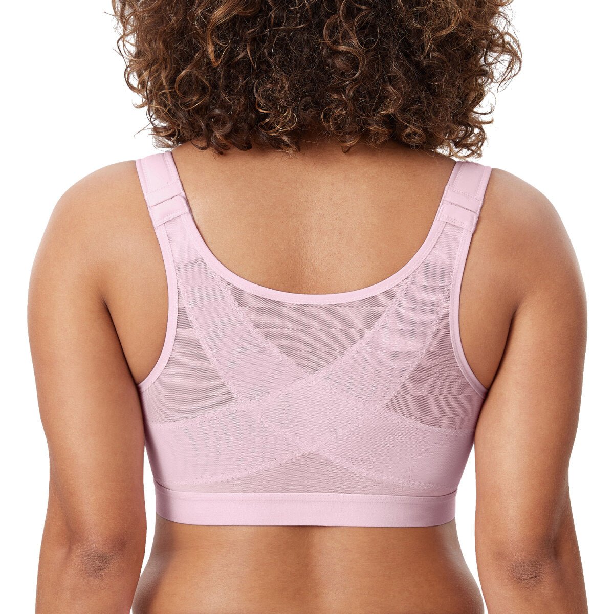 Natrelax Front Closure Posture Support Wireless Full Coverage Bra