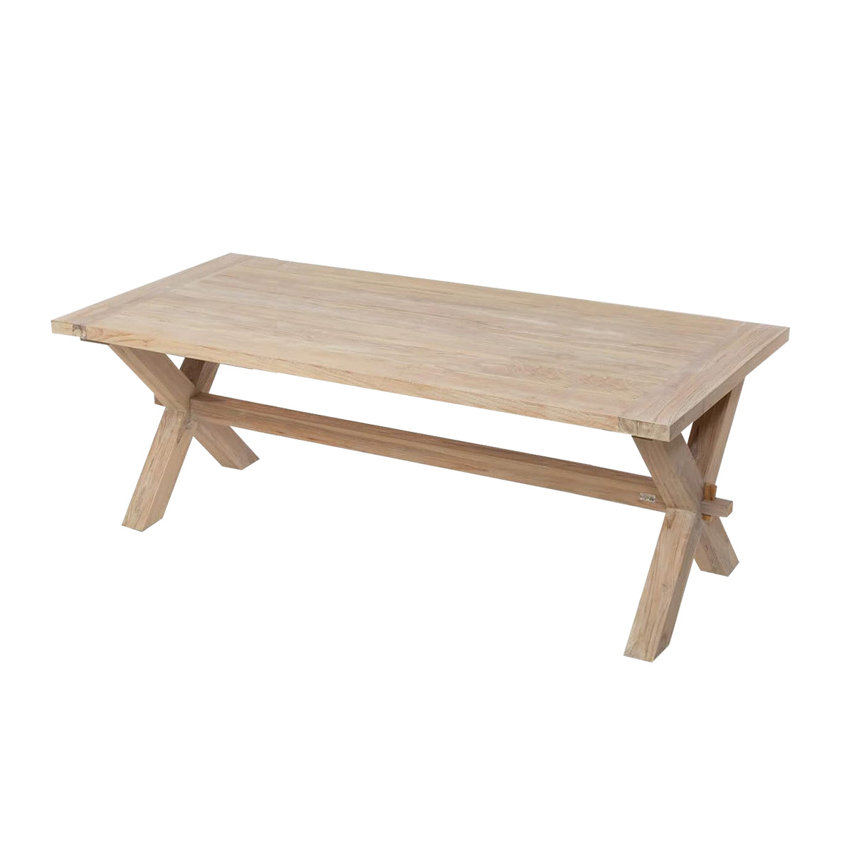 nicara teak long table 2.2m sand 2