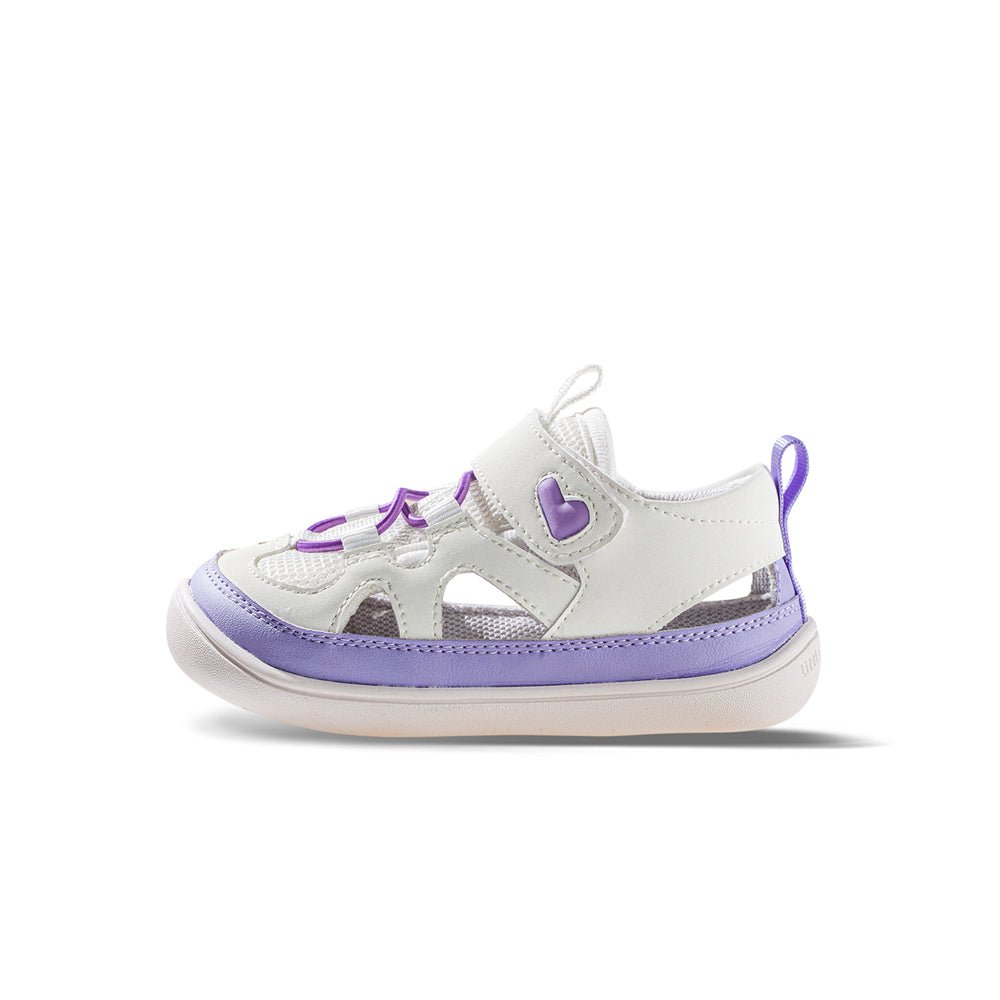 Non - Slip Breathable Soft - Sole Walking Shoes with Cutouts - 0cm