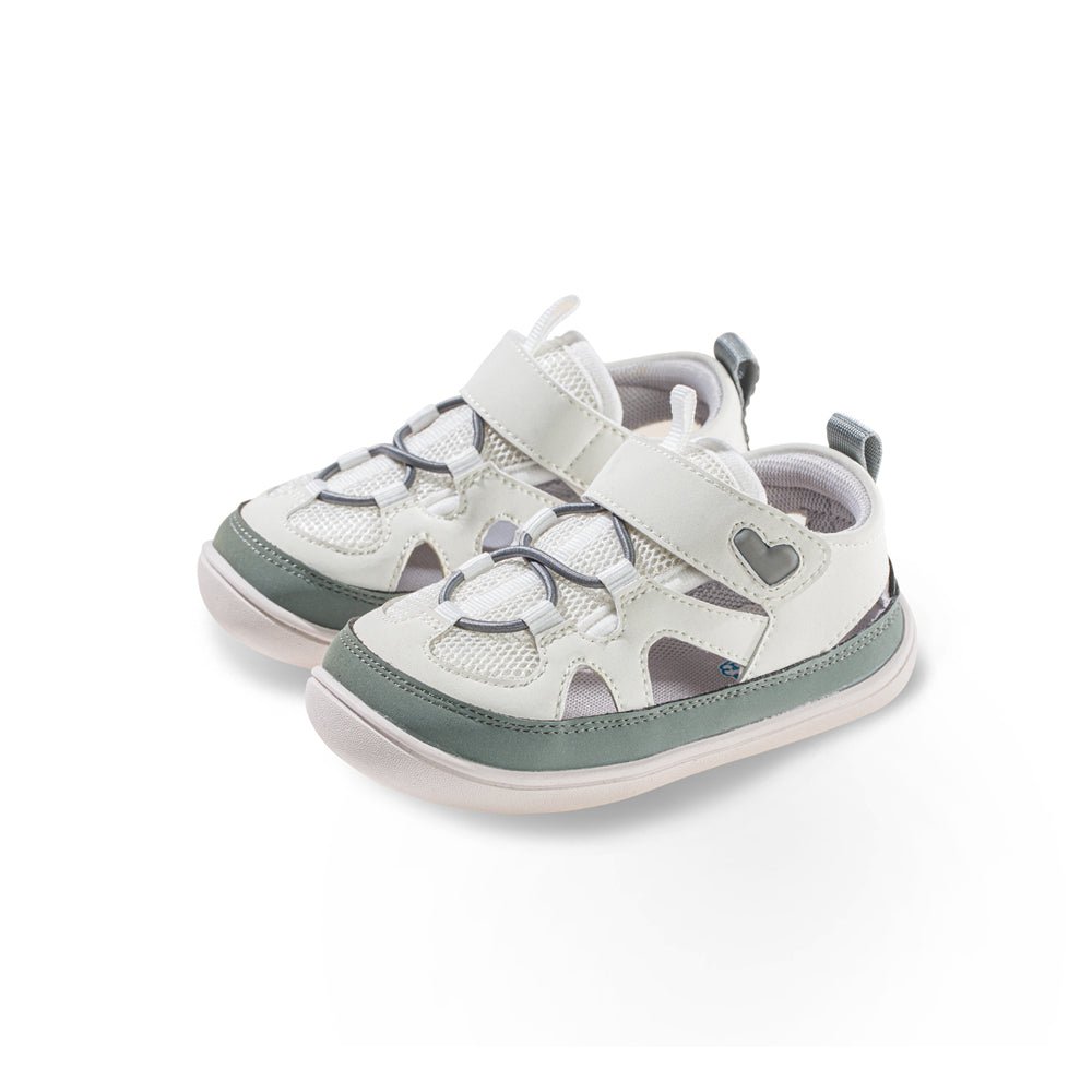 Non - Slip Breathable Soft - Sole Walking Shoes with Cutouts - 0cm