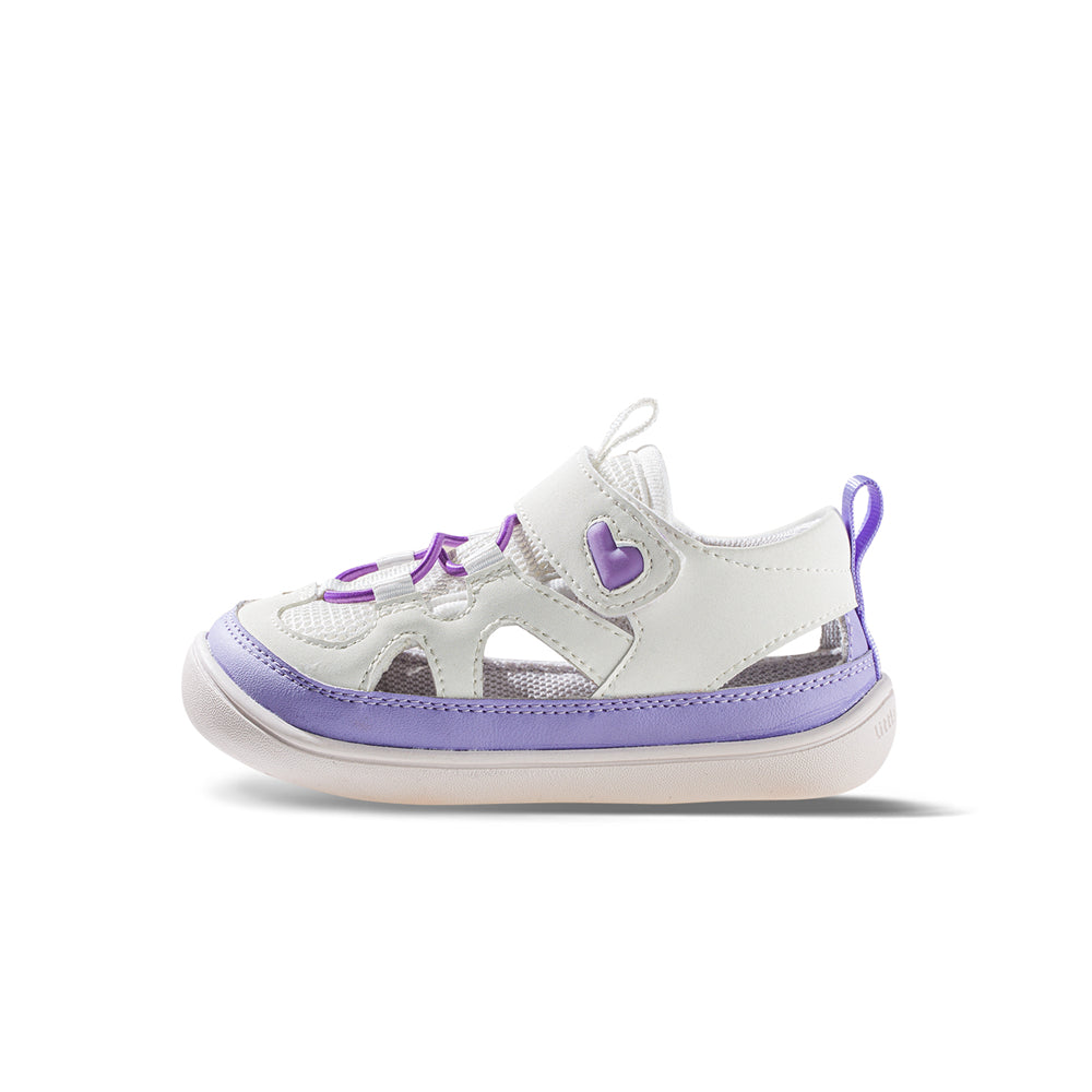 non slip breathable soft sole walking shoes with cutouts all lavender 1