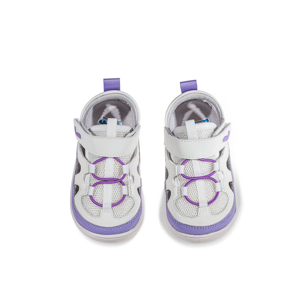 non slip breathable soft sole walking shoes with cutouts all lavender 4