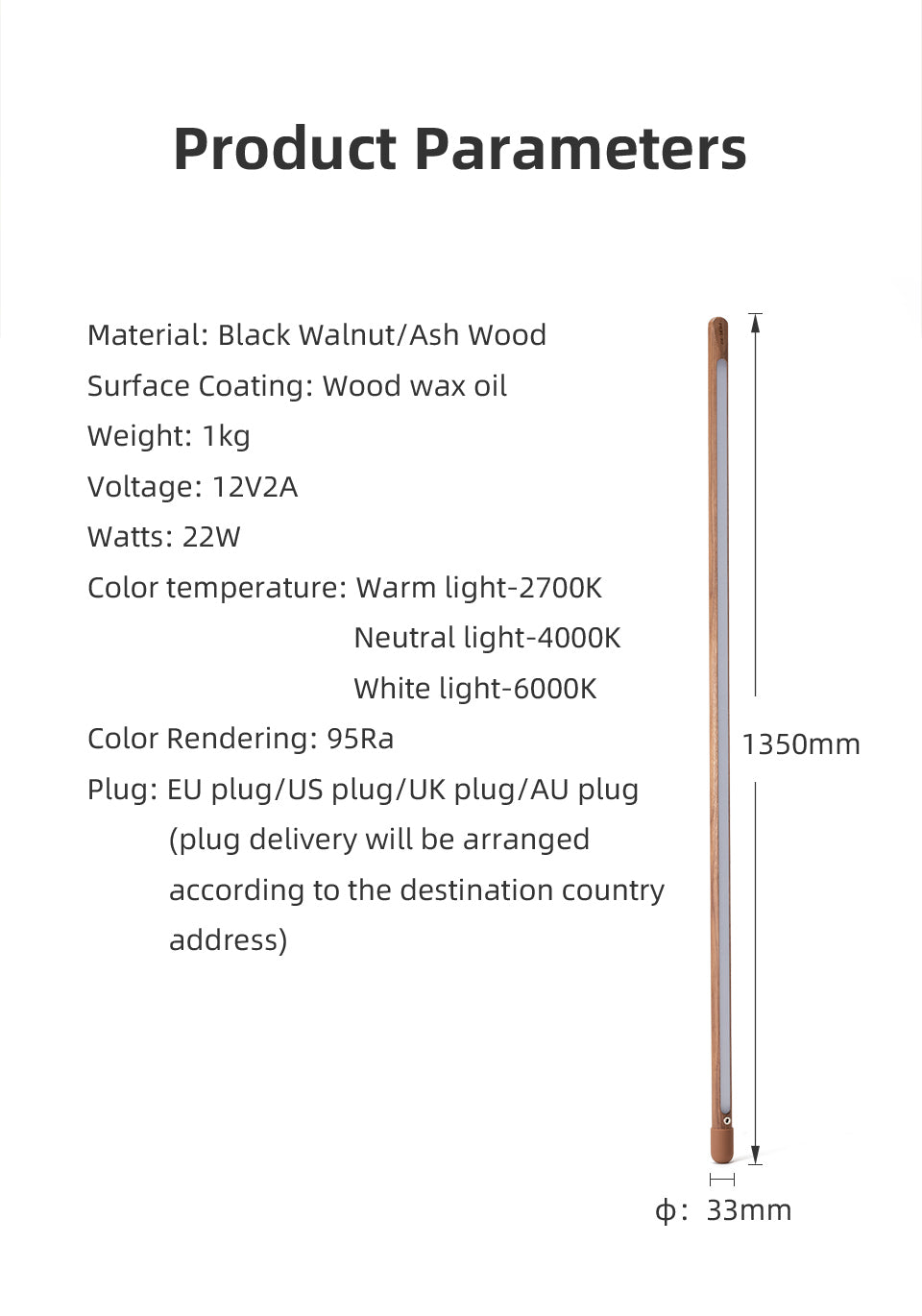 nordic freestanding wood floor lamp all all 12