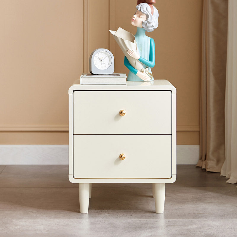 nordic modern minimalist white bedside table for children all 1