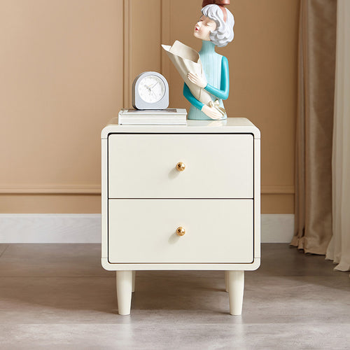 nordic modern minimalist white bedside table for children all 1