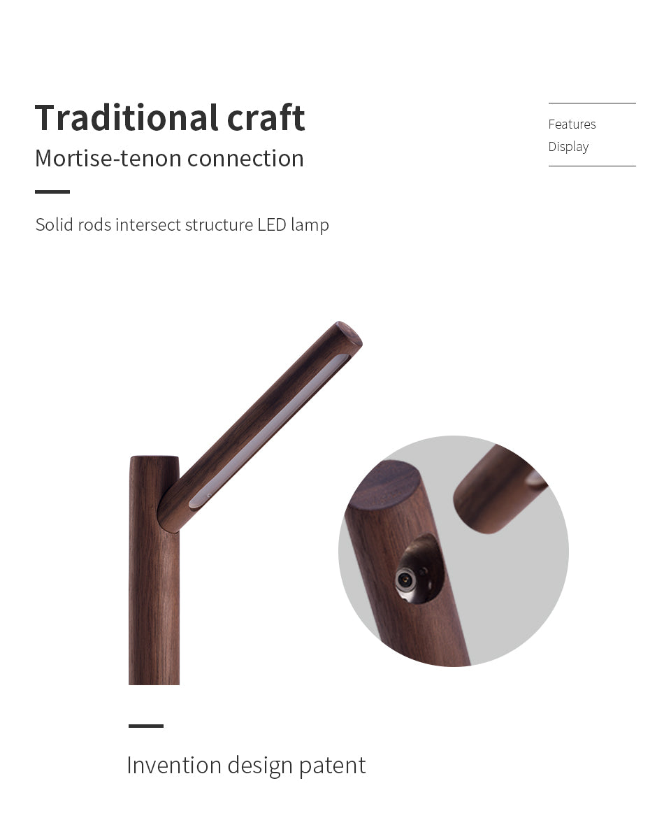 nordic solid wood eye protecting lamp with magnetic base all 3