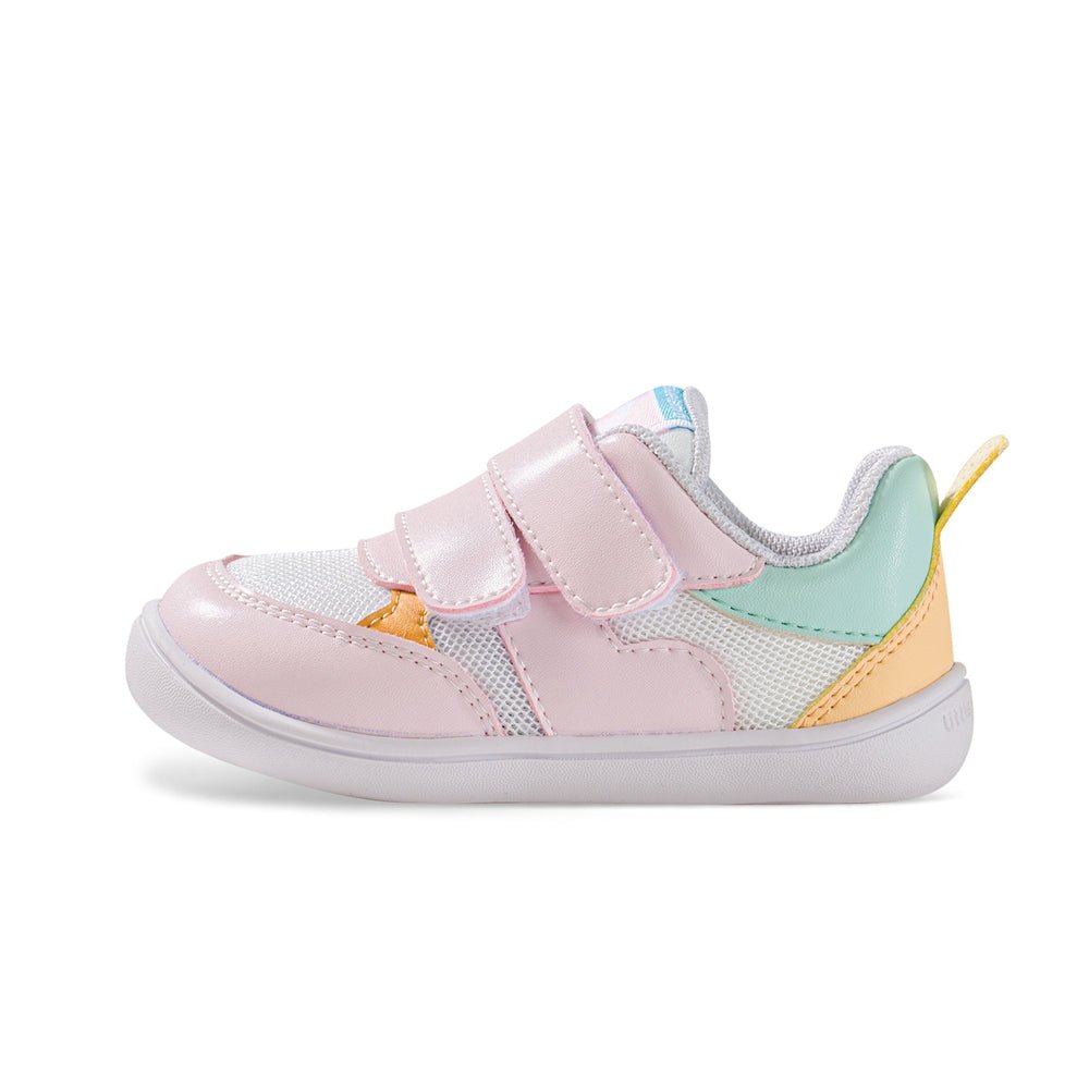 nova soft sole non slip pre walker baby sneakers all pink 1