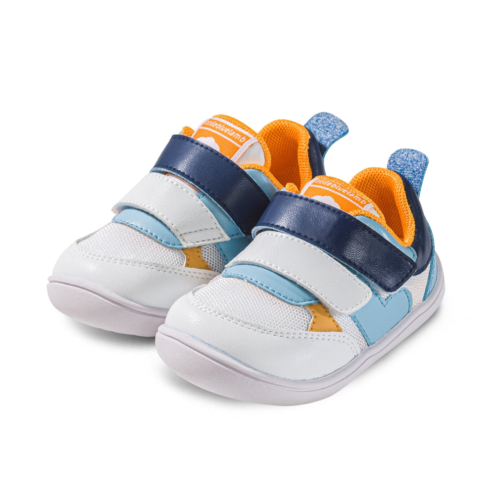 nova soft sole non slip pre walker baby sneakers all blue 2