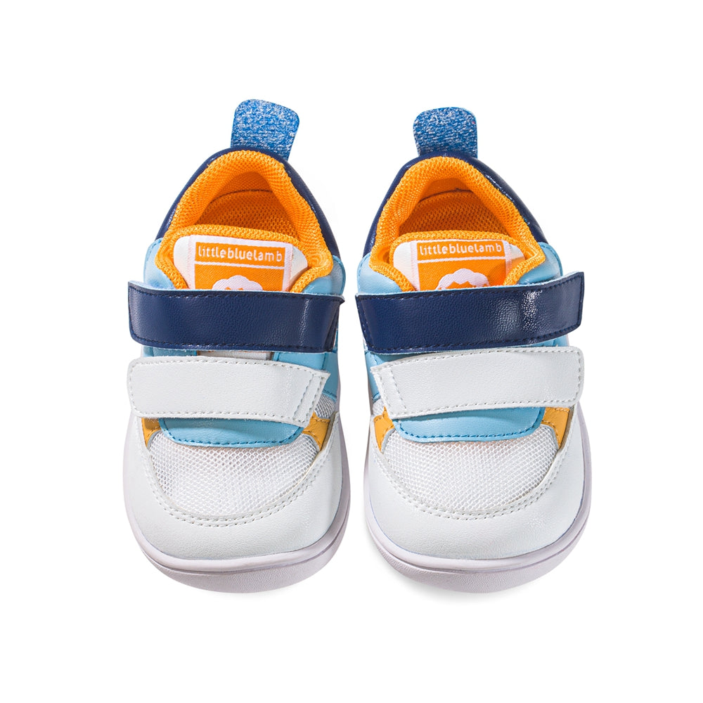 nova soft sole non slip pre walker baby sneakers all blue 5