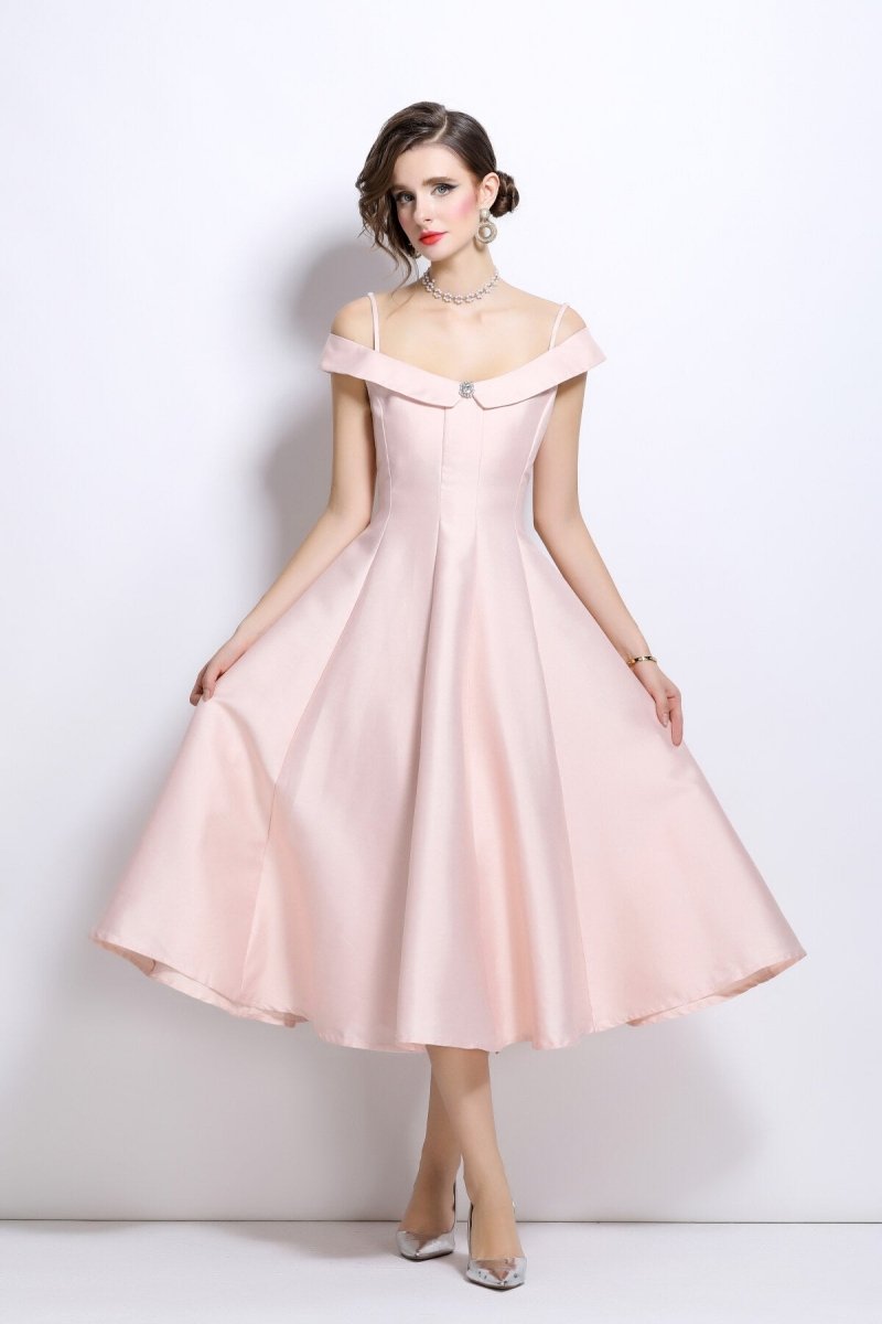 off - shoulder - sweetheart - neckline - calf - length - dress_all_pink_3.jpg