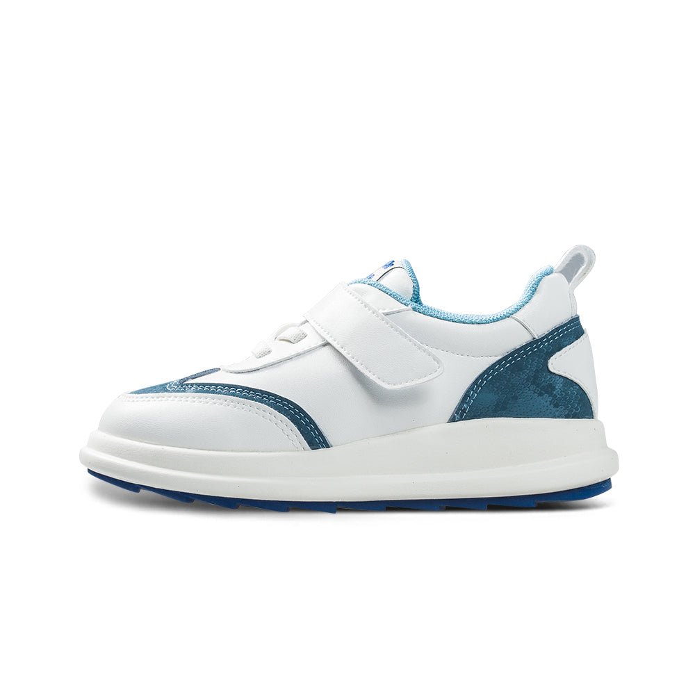 on the run soft sole non slip sneakers all blue 1