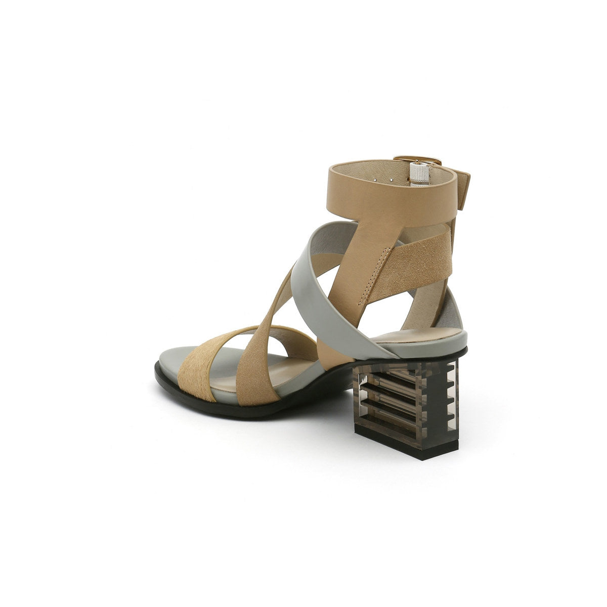 open toe strappy slingback sandals all apricot 4