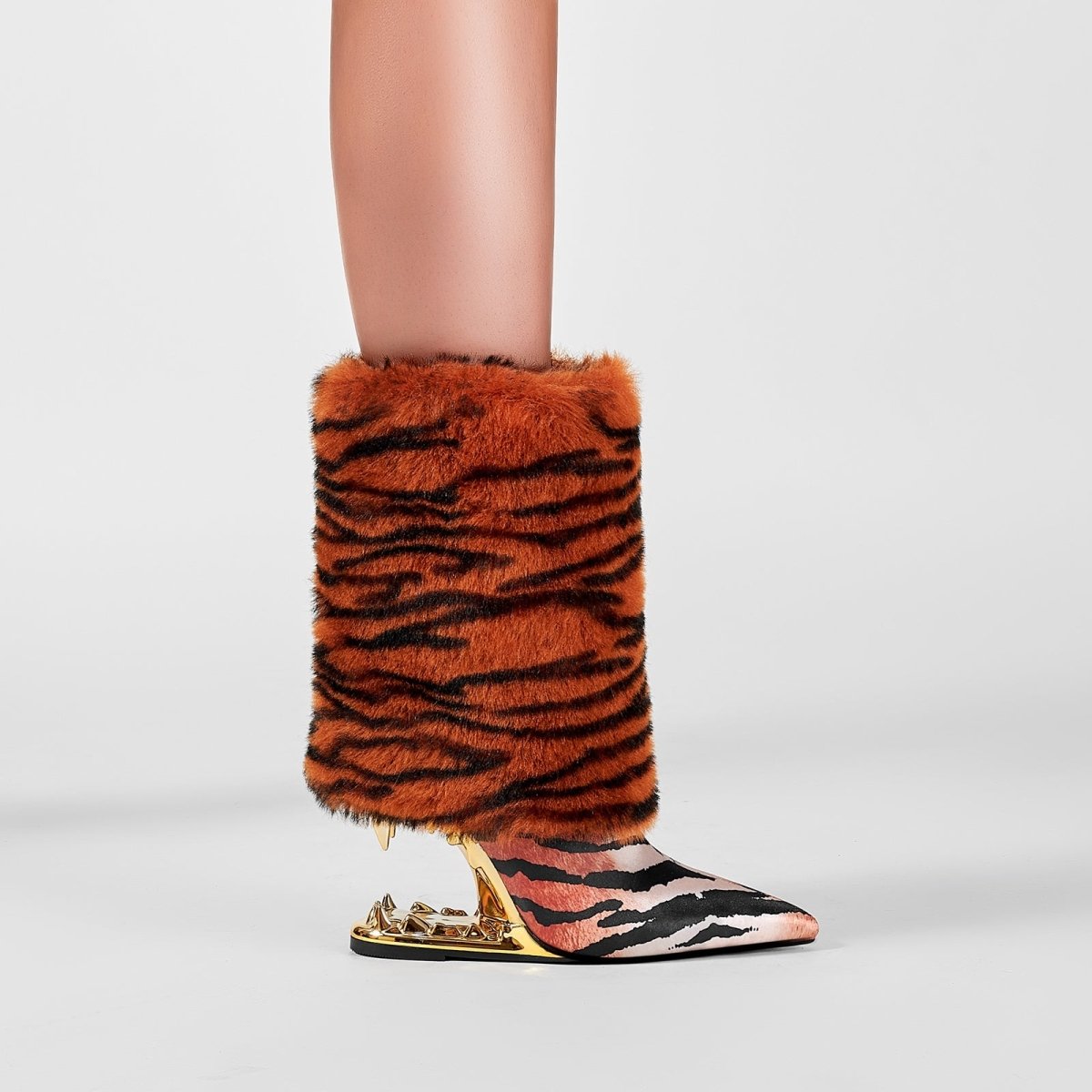 orange - tiger - fur - wrap - bite - heel - ankle - boots_all_gold_10.jpg