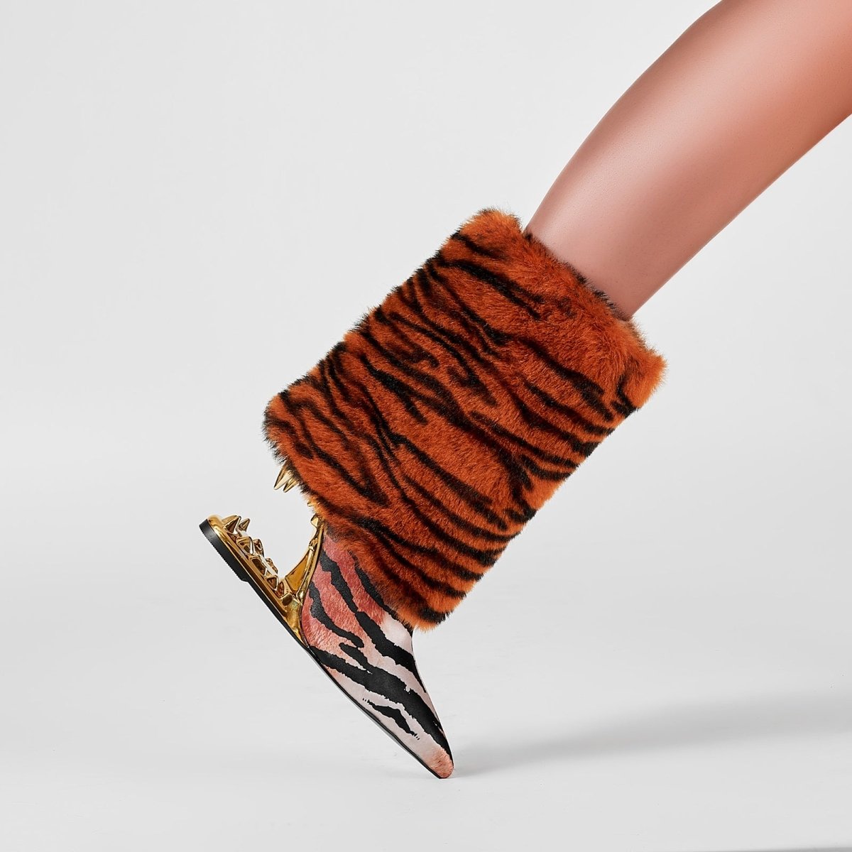 orange - tiger - fur - wrap - bite - heel - ankle - boots_all_gold_9.jpg