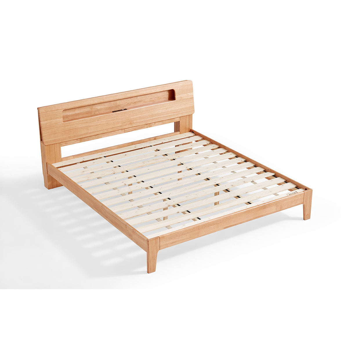 organic solid wood bed with mattress set all natural 10
