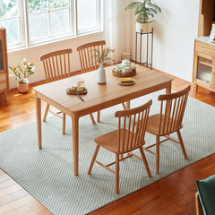 Organic Solid Wood Dining Table