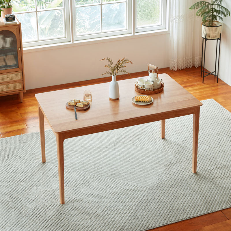 organic solid wood dining table all 2