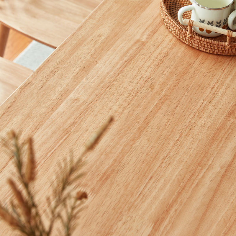 organic solid wood dining table all 3