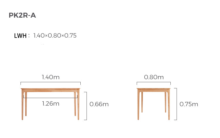 organic solid wood dining table all 8