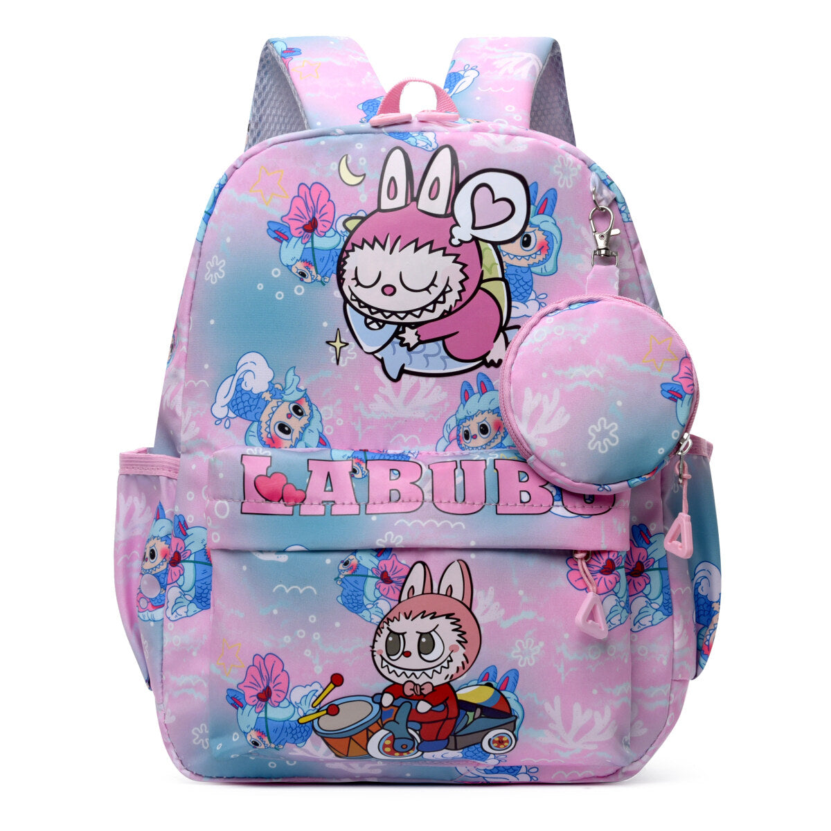 Outdoor Fun Labubu Kids Backpack