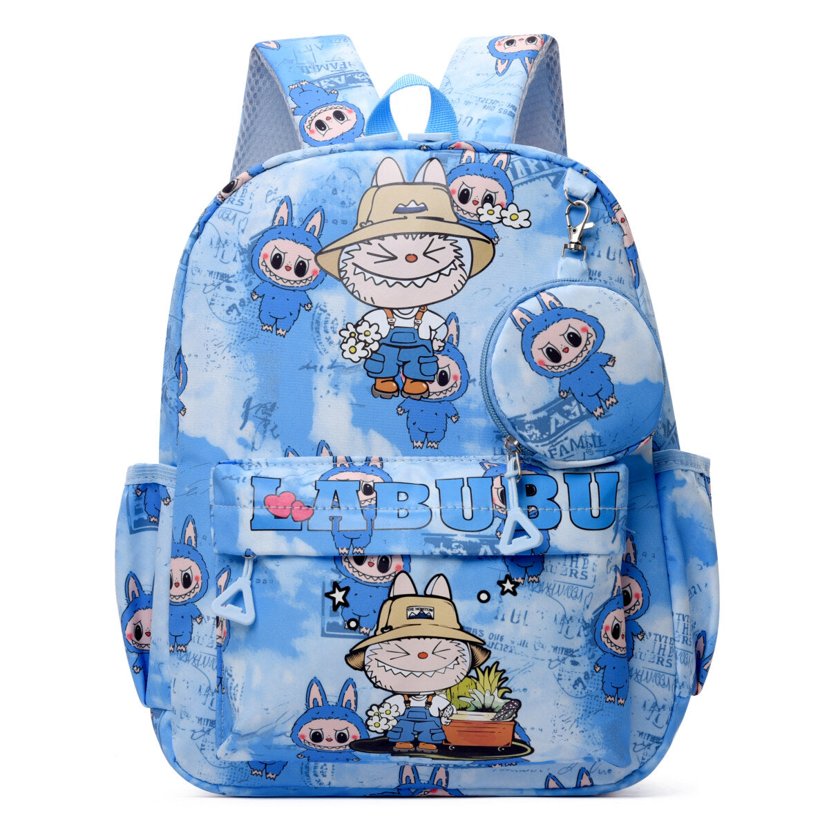 Outdoor Fun Labubu Kids Backpack