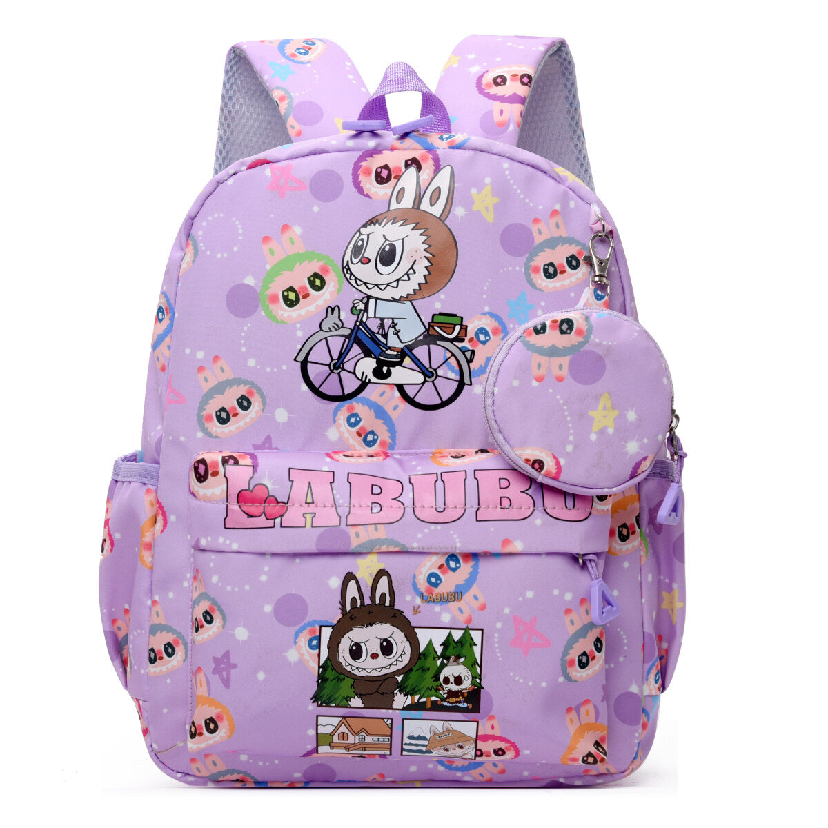 Outdoor Fun Labubu Kids Backpack