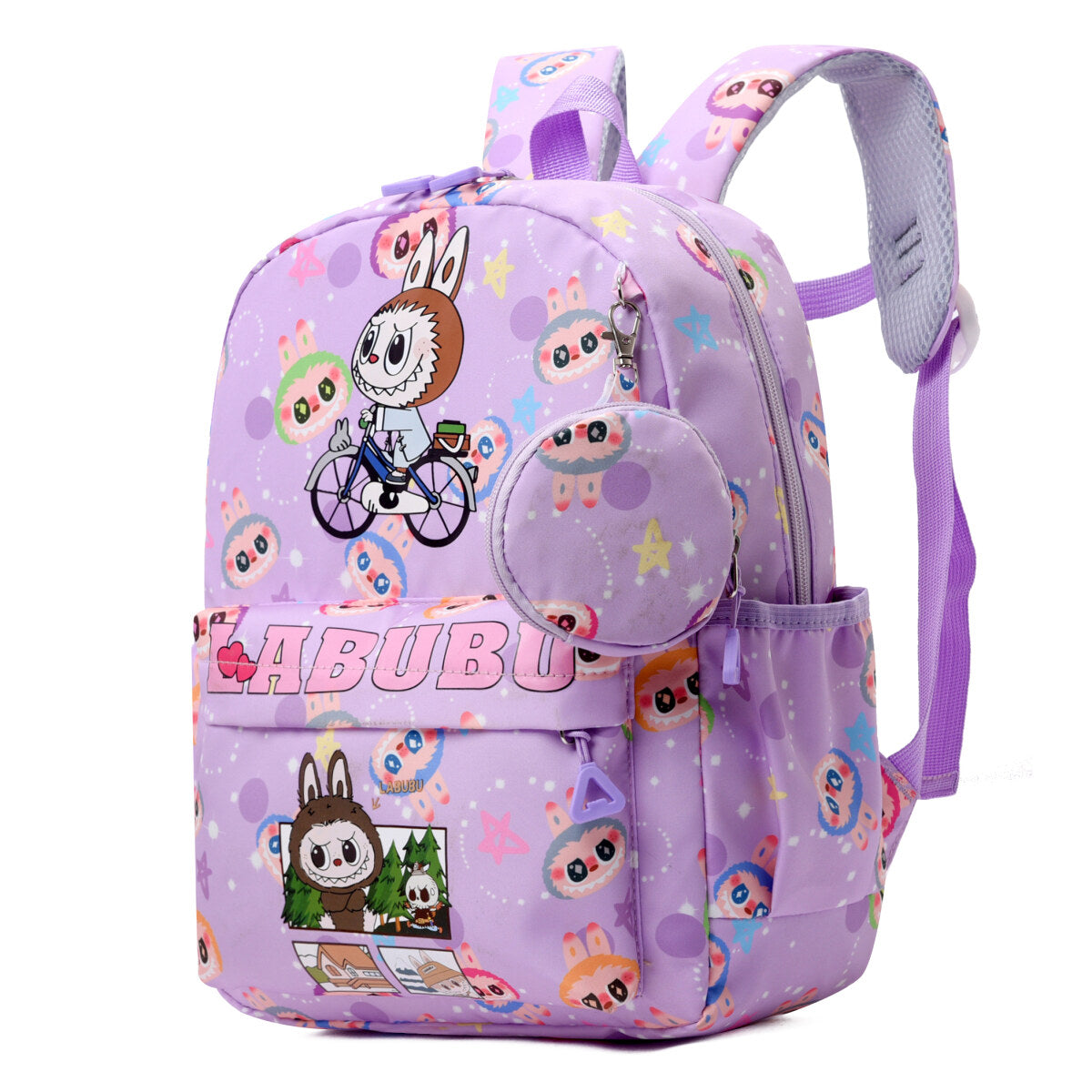Outdoor Fun Labubu Kids Backpack