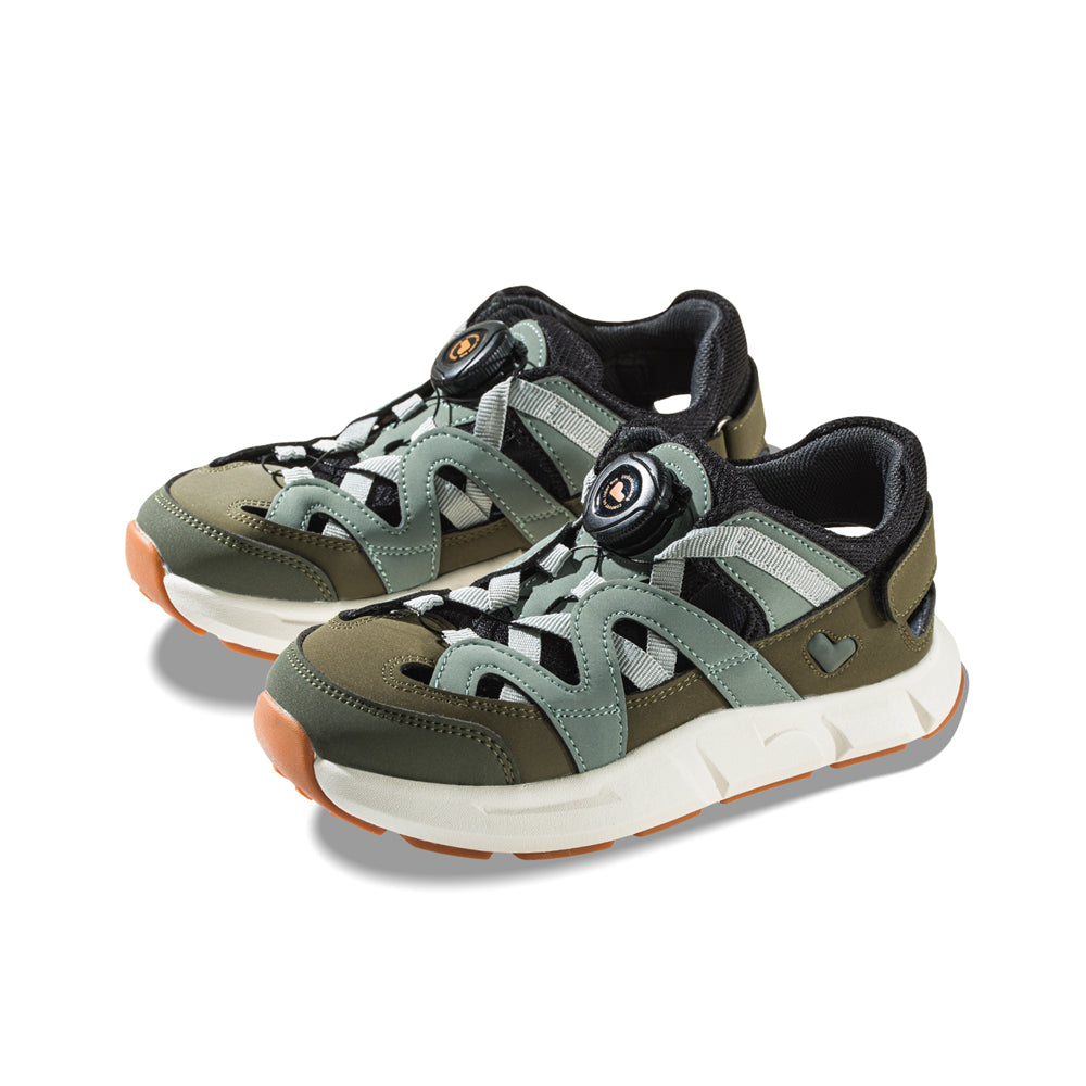 outdoor non slip breathable soft sole walking shoes all olive 2